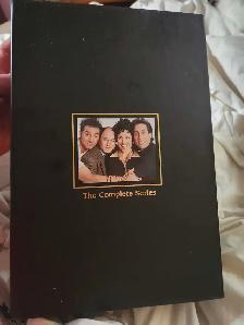 SEINFELD DVD SET COMPLETE SERIES WITH COFFEE TABLE BOOK