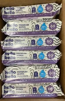 Hello Bello Premium Wipes, Designed for Sensitive Skin - Photo 3