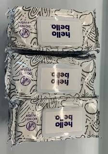 Hello Bello Premium Wipes, Designed for Sensitive Skin - Photo 4