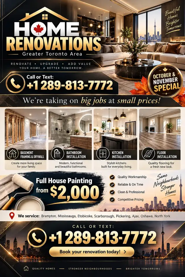 Painting specials !