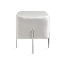 Kube Ottoman Silver Velvet was $140, now $99