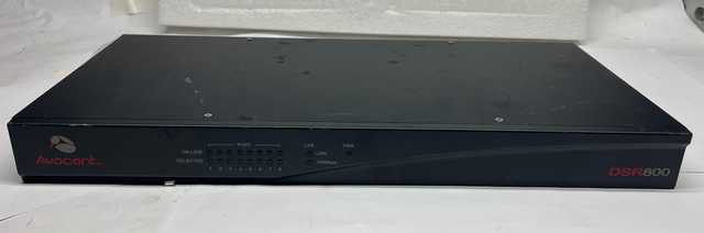 Avocent DSR800 8-Port KVM Over IP Switch Server Manager