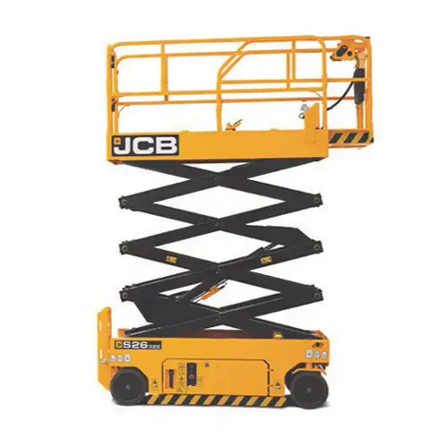 JCB S2632E 26 Foot Electric Scissor Lift For Rent Calgary