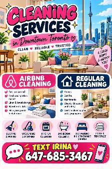 Cleaning downtown Toronto