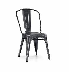 Stackable Metal Tolix side chair