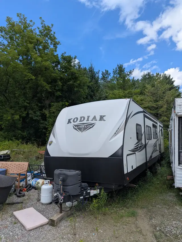 Assorted Travel Trailers for Sale or Scrap