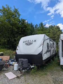 Assorted Travel Trailers for Sale or Scrap