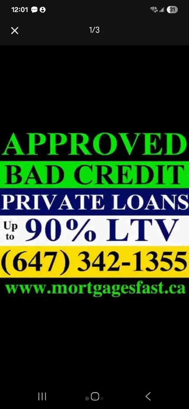 MORTGAGES PRIVATE 2ND FAST CALL 647-342-1355