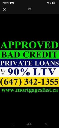 MORTGAGES PRIVATE 2ND FAST CALL 647-342-1355