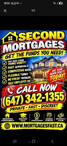 MORTGAGES PRIVATE 2ND FAST CALL 647-342-1355 - Photo 2