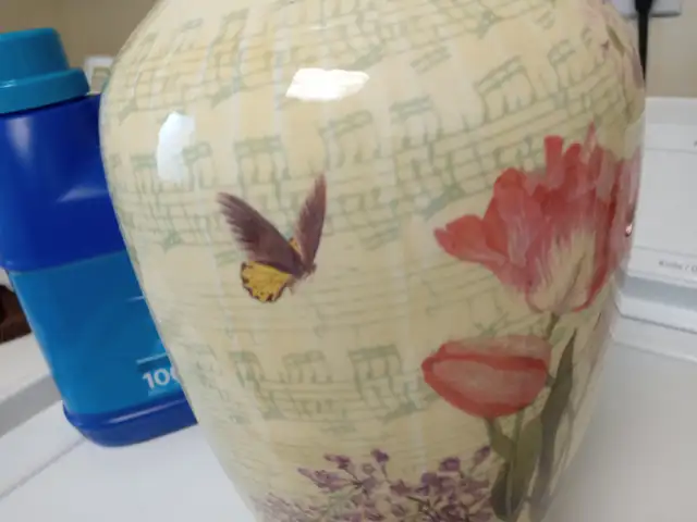 Beautiful porcelain vase.