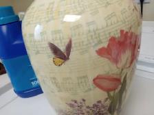 Beautiful porcelain vase.