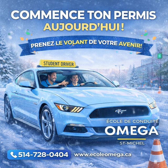 COMMENCE TON PERMIS AUJOURD’HUI !