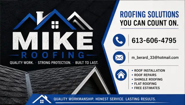 OTTAWA & GATINEAU — YOUR ROOFING EXPERT IS HERE!