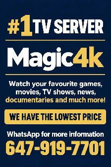 Magic4k endless TV entertainment