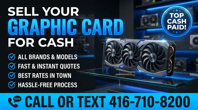 Turn Your Previous Graphics Card Into Extra Funds