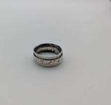(B6636) Ring Silver 925 5.7 grams Size 9 - Photo 2