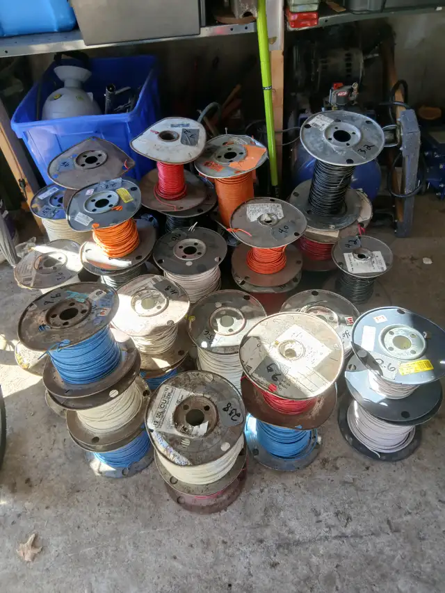 Building wire for sale.