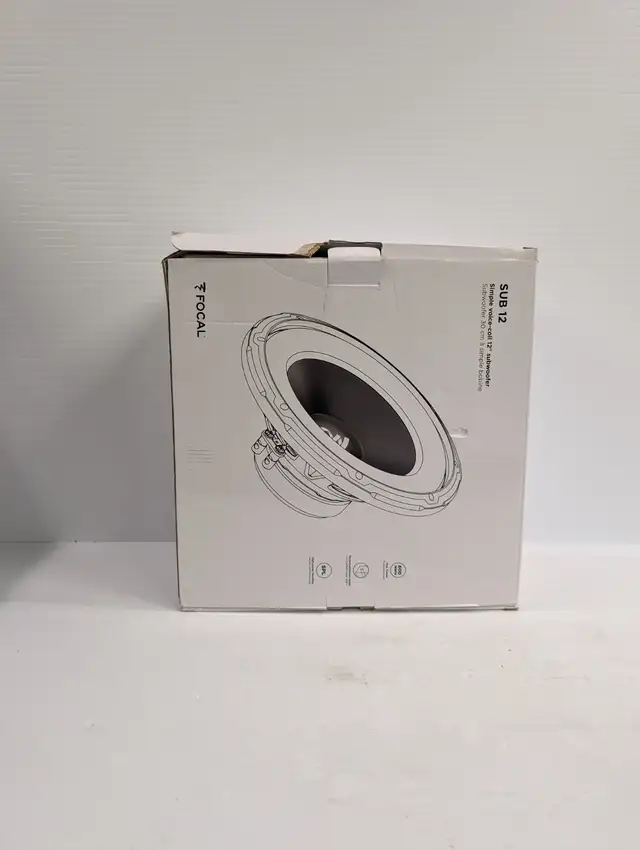 (B6395) Soundstage NA 2' Subwoofer in focus box