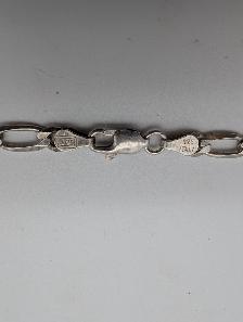 (B6250) Chain .925 Silver 15.3 Grams 20' - Photo 4