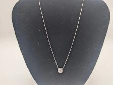 (B6188) David Yurman 18K Gold Diamond Pave Ball Pendant Neckl... - Photo 2