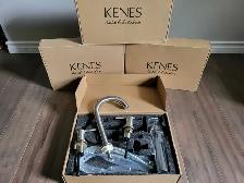 Brand New Kenes Brushed Nickel Bathroom Faucet For Sale - Photo 4