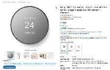 Brand New Sealed Google Nest Thermostat For Sale - Photo 7