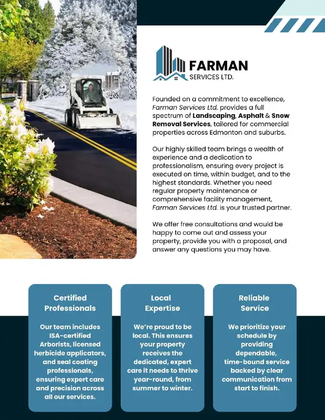 Farman Services Ltd. Skid Steer Operator