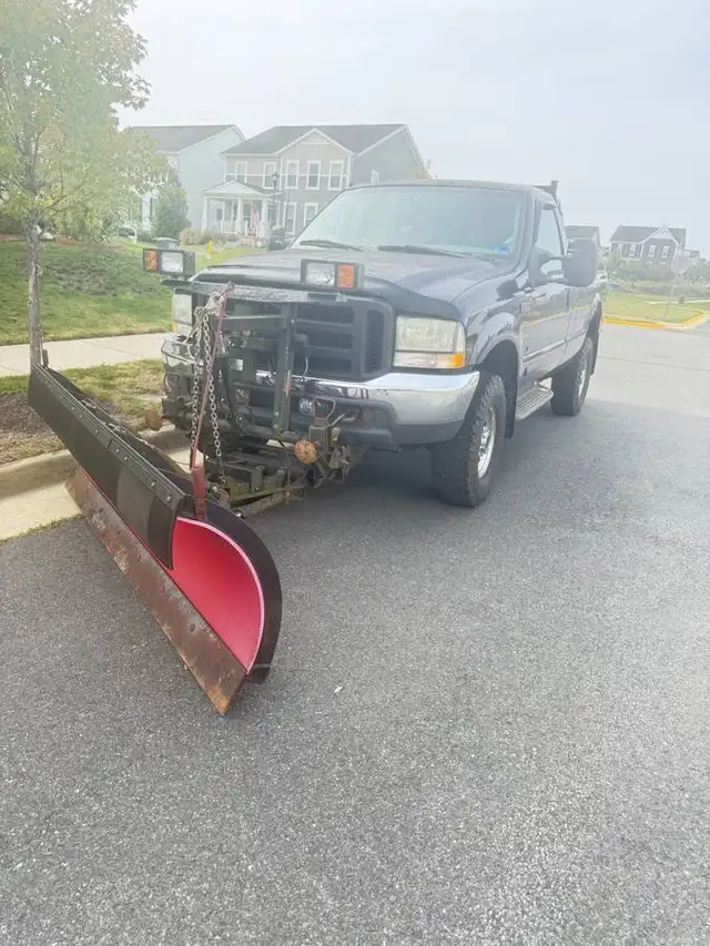2002 Ford F-350 7.3 Powerstroke Plow Truck 4x4