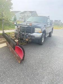 2002 Ford F-350 7.3 Powerstroke Plow Truck 4x4