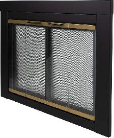 Brand New Arrington Medium Fireplace Glass Door For Sale - Photo 7