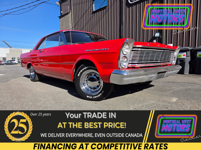 1965 Ford Galaxie 500 V8 302 Interieur neuf