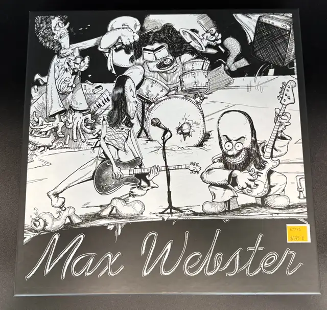 Max Webster - The Party (1976-82) 8-Vinyl Record Set