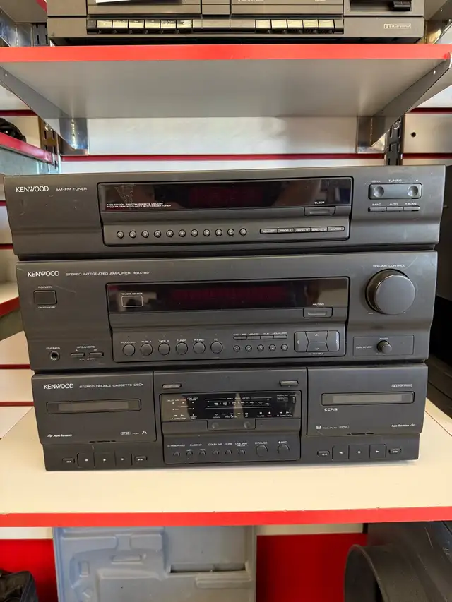 Chaîne Hi-Fi Vintage Kenwood KRX-891
