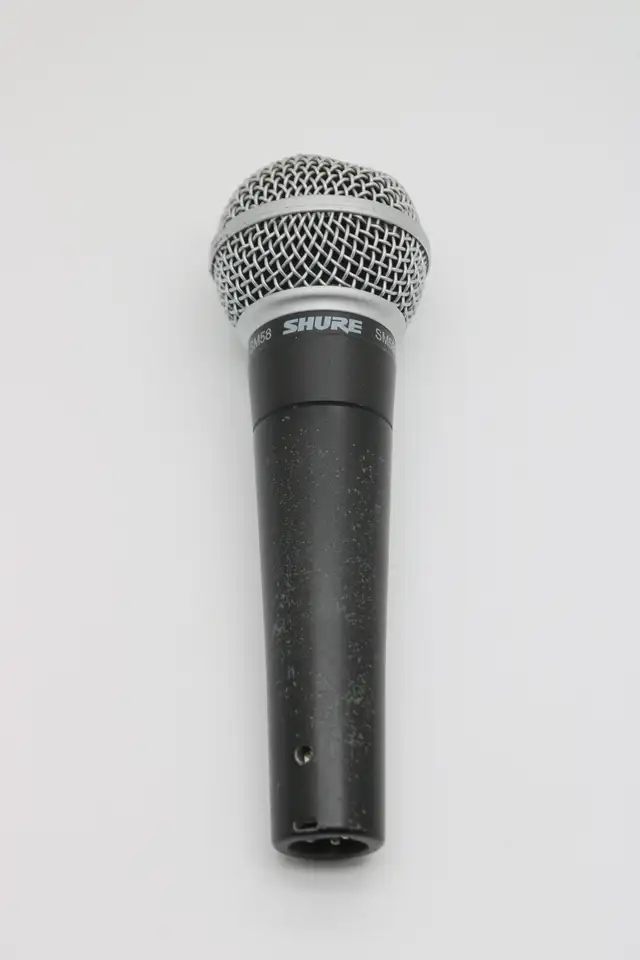 Shure SM58 Dynamic Vocal Microphone - Black (#44098-2)