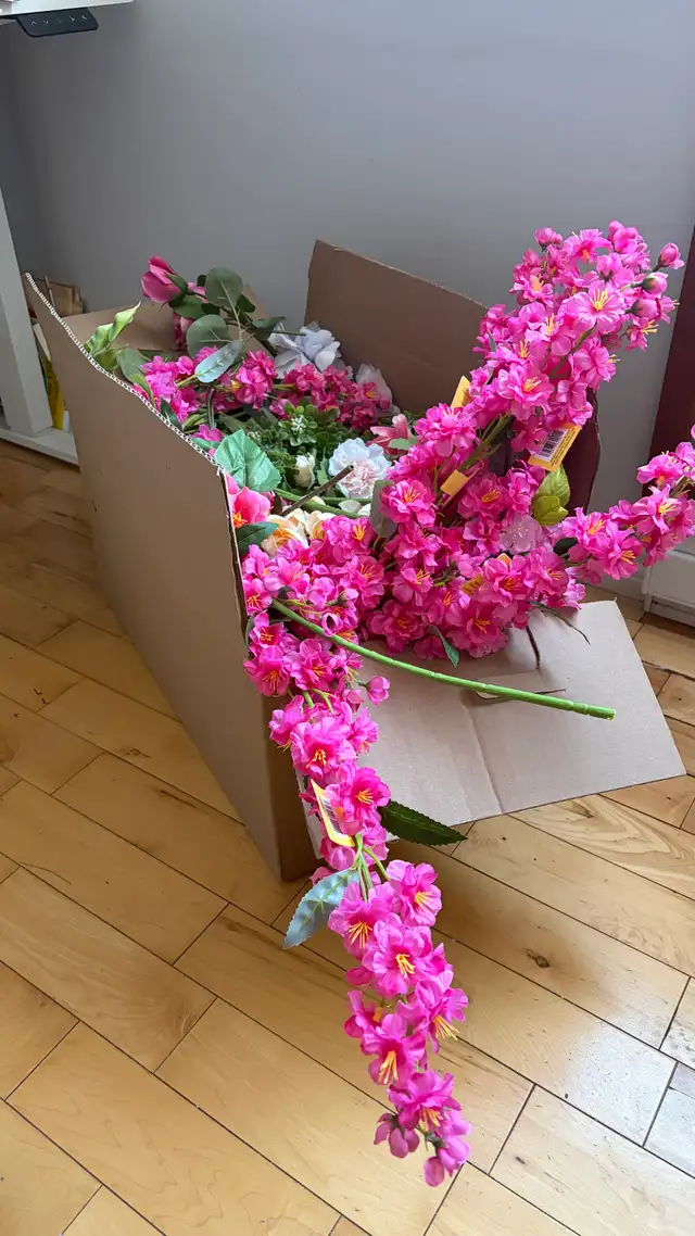 Fleurs artificielles-artificial flowers