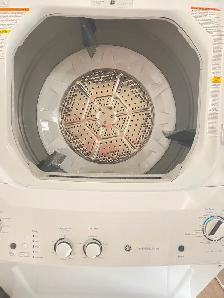 GE Stackable Washer & Dryer like new - Photo 3