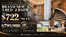 A brand-new 3-bedroom 2-bathroom at King’s Landing for $799K