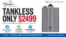 WATER HEATER WATER HEATER TANKLESS WATER HEATER INSTALLED
