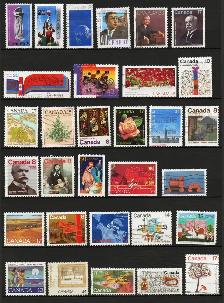 500   Canada & World Wide Stamps on Stock Sheets - Photo 4