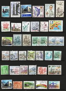 500   Canada & World Wide Stamps on Stock Sheets - Photo 8