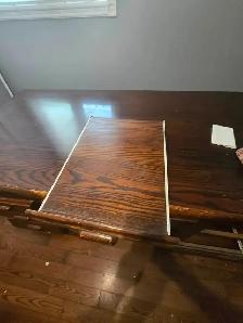 HANDCRAFTED SOLID OAK EXECUTIVE DESK - Photo 3