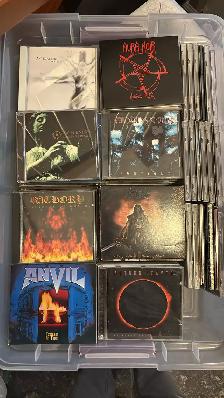 Huge collection of Metal CDs