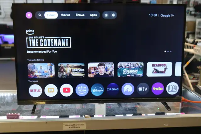 FPD 32-inch Smart TV Google TV HD 720p (#7987)