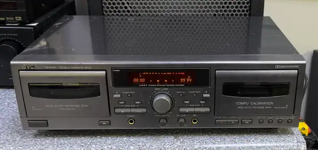 JVC Double Cassette Deck