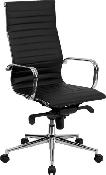 Eames Style Genuine Leather Office Chair HighLow Back - Photo 2