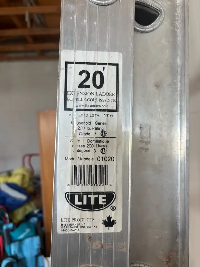 20 inch ladder for sale $100