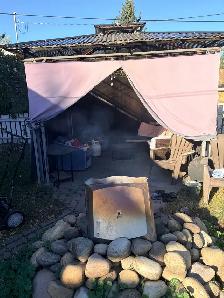 homemade gazebo very well built - Photo 3