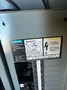 Seimens 3ph 4W 225A 120/208V Load centers - Photo 4