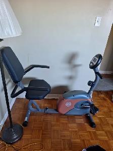 $40 RECUMBENT EXERCISE BIKE MIDLAND
